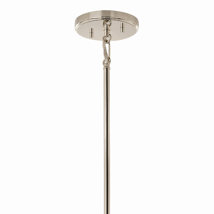 Kichler 52627PN Four Light Foyer Pendant, Polished Nickel (2)