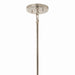 Kichler 52627PN Four Light Foyer Pendant, Polished Nickel (2)