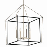 Kichler 52627PN Four Light Foyer Pendant, Polished Nickel (3)