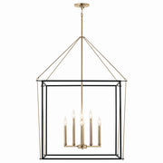 Kichler 52628CPZ Eight Light Foyer Pendant, Champagne Bronze (4)