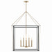 Kichler 52628CPZ Eight Light Foyer Pendant, Champagne Bronze (4)