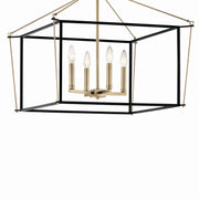 Kichler 52632CPZ Four Light Semi Flush Mount, Champagne Bronze (3)