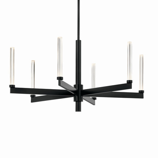 Kichler 52667BK LED Chandelier, Black (2)