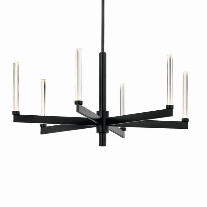 Kichler 52667BK LED Chandelier, Black (2)
