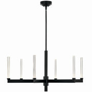 Kichler 52667BK LED Chandelier, Black (5)
