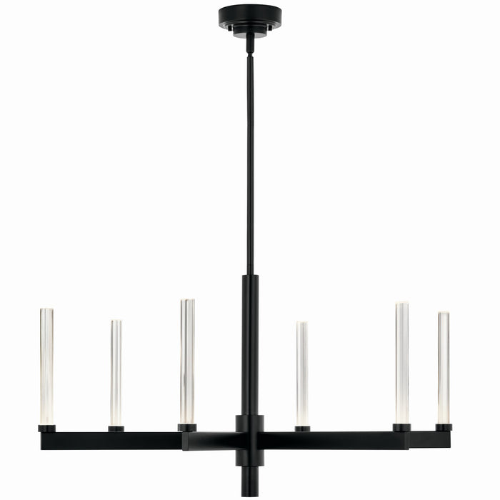 Kichler 52667BK LED Chandelier, Black (5)