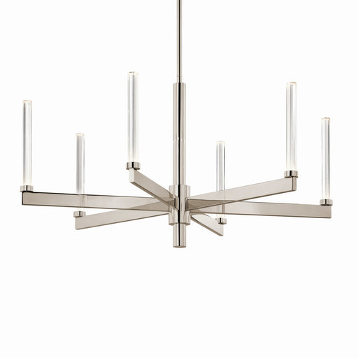 Kichler 52667PN LED Chandelier, Polished Nickel (2)
