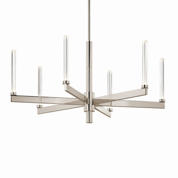 Kichler 52667PN LED Chandelier, Polished Nickel (2)
