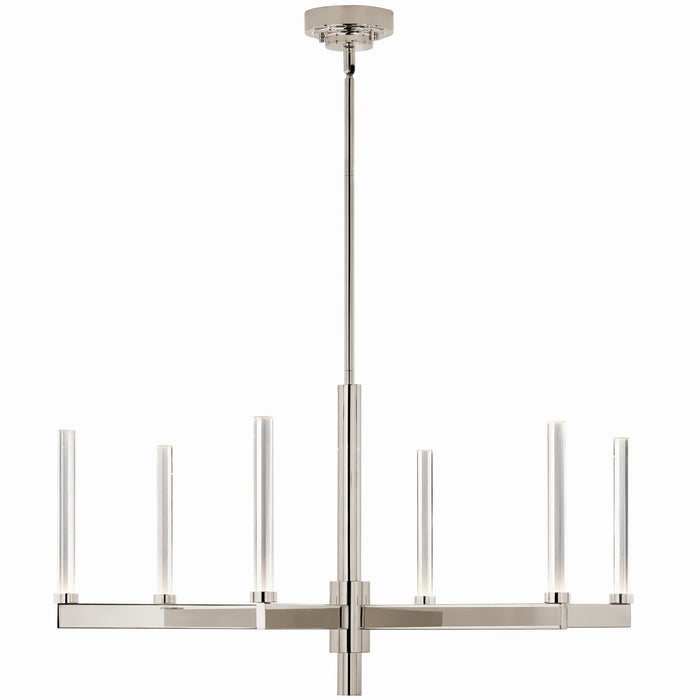 Kichler 52667PN LED Chandelier, Polished Nickel (5)