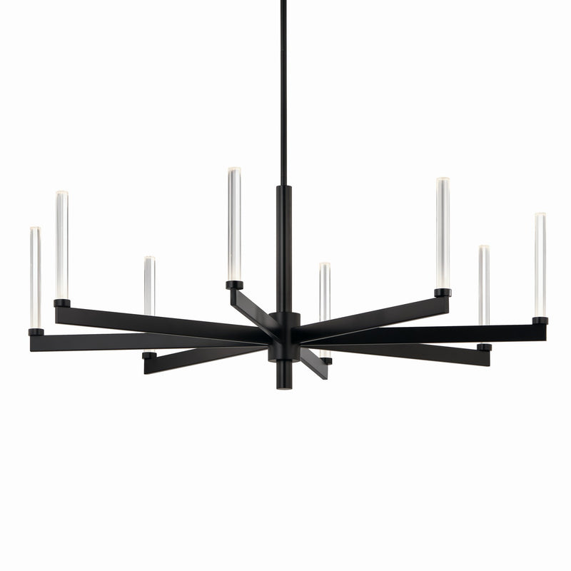 Kichler 52668BK LED Chandelier, Black (2)