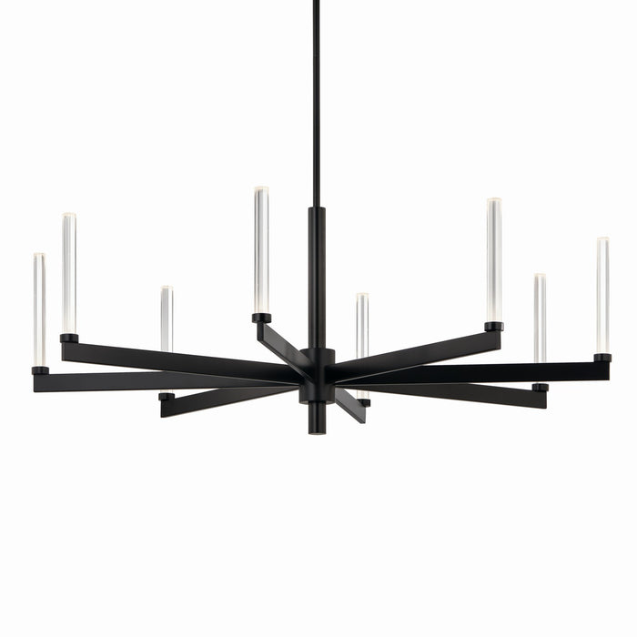 Kichler 52668BK LED Chandelier, Black (2)