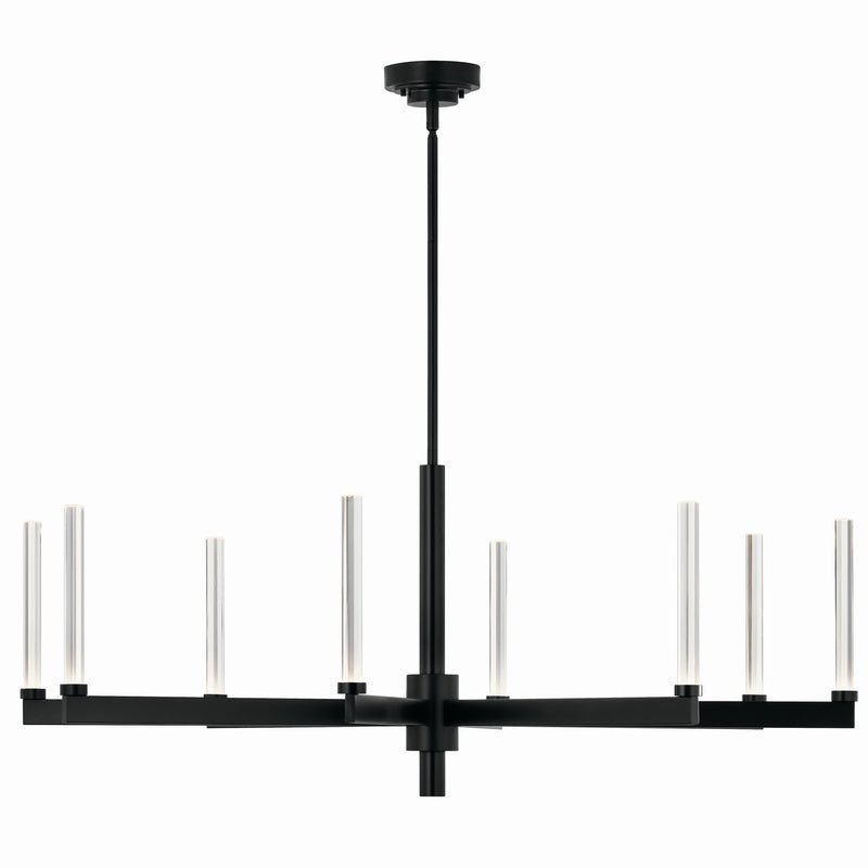 Kichler 52668BK LED Chandelier, Black (4)