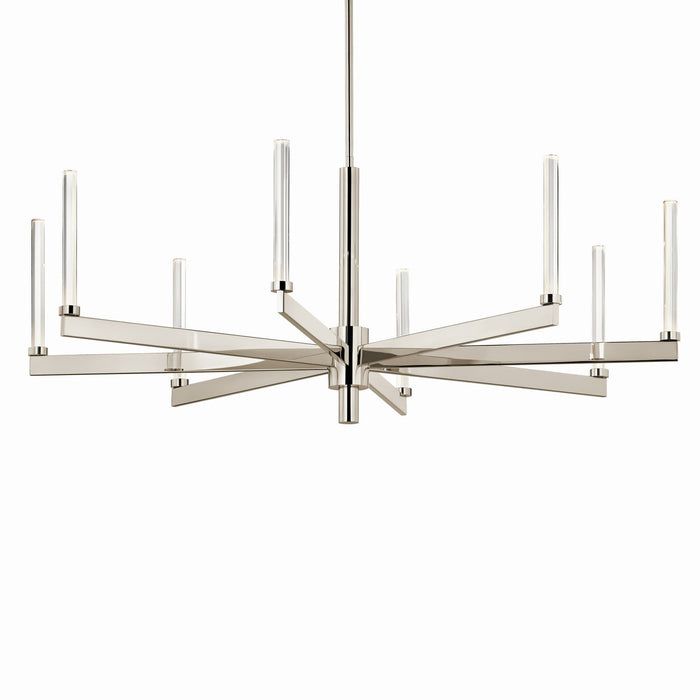 Kichler 52668PN LED Chandelier, Polished Nickel (2)