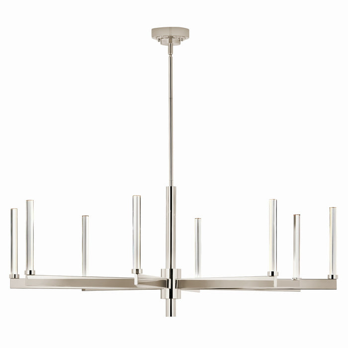 Kichler 52668PN LED Chandelier, Polished Nickel (4)
