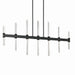 Kichler 52670BK LED Linear Chandelier, Black (2)