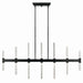 Kichler 52670BK LED Linear Chandelier, Black (3)