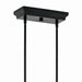 Kichler 52670BK LED Linear Chandelier, Black (4)