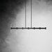 Kichler 52670BK LED Linear Chandelier, Black (5)