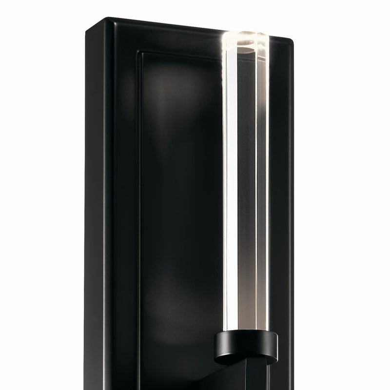 Kichler 52671BK LED Wall Sconce, Black (2)