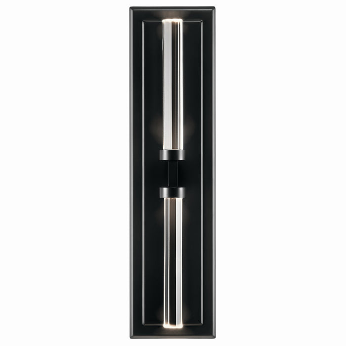 Kichler 52671BK LED Wall Sconce, Black (4)
