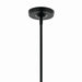 Kichler 52673BK Six Light Chandelier, Black (3)