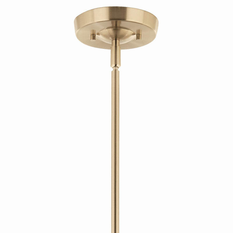 Kichler 52673CPZ Six Light Chandelier, Champagne Bronze (3)