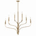 Kichler 52673CPZ Six Light Chandelier, Champagne Bronze (4)