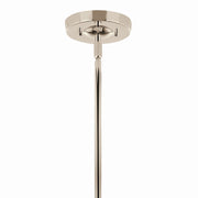 Kichler 52673PN Six Light Chandelier, Polished Nickel (3)