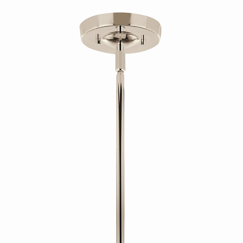 Kichler 52673PN Six Light Chandelier, Polished Nickel (3)