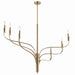 Kichler 52674CPZ Six Light Chandelier, Champagne Bronze (3)