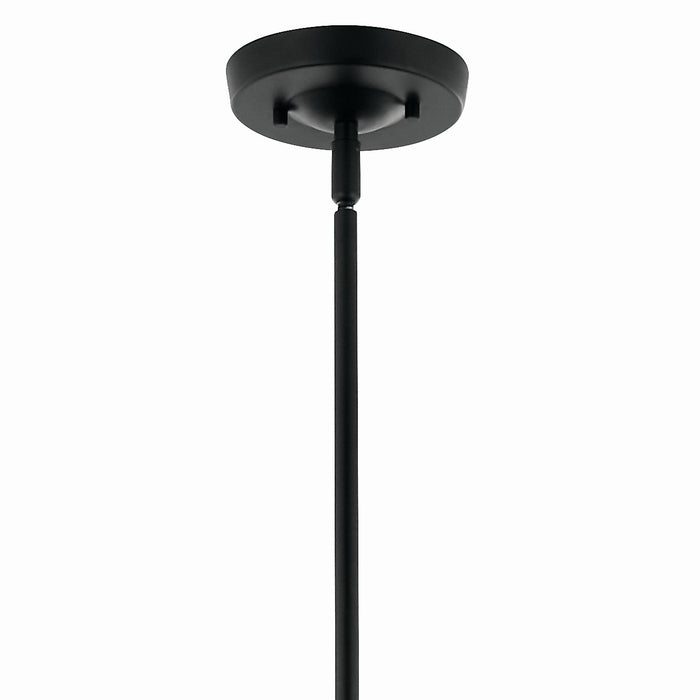 Kichler 52675BK Eight Light Chandelier, Black (5)