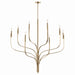 Kichler 52675CPZ Eight Light Chandelier, Champagne Bronze (3)