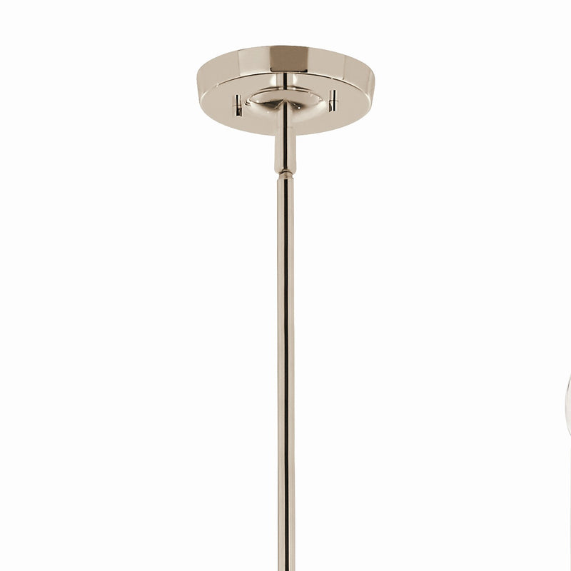 Kichler 52675PN Eight Light Chandelier, Polished Nickel (5)