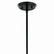 Kichler 52689BK Five Light Chandelier, Black (3)