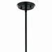 Kichler 52689BK Five Light Chandelier, Black (3)