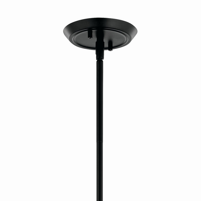 Kichler 52690BK Six Light Chandelier, Black (3)