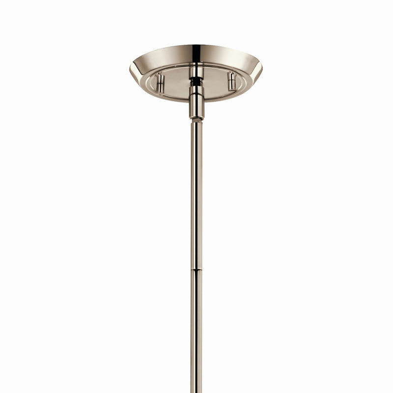 Kichler 52690PN Six Light Chandelier, Polished Nickel (3)