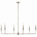 Kichler 52690PN Six Light Chandelier, Polished Nickel (4)
