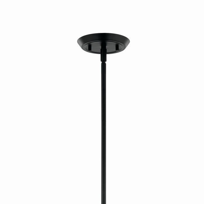 Kichler 52691BK Eight Light Chandelier, Black (3)