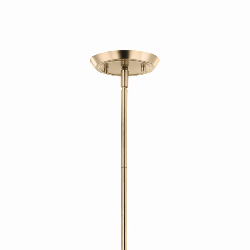 Kichler 52691CPZ Eight Light Chandelier, Champagne Bronze (4)