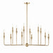 Kichler 52692CPZ 12 Light Chandelier, Champagne Bronze (4)