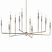 Kichler 52692PN 12 Light Chandelier, Polished Nickel (2)