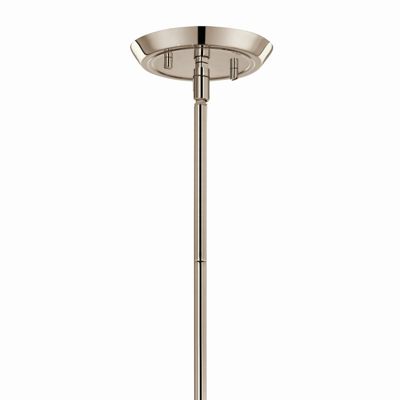 Kichler 52693PN Eight Light Linear Chandelier, Polished Nickel (3)