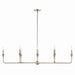Kichler 52693PN Eight Light Linear Chandelier, Polished Nickel (4)