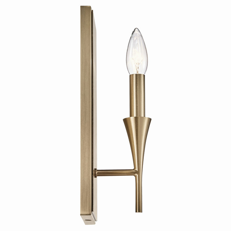 Kichler 52694CPZ One Light Wall Sconce, Champagne Bronze (4)