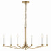Kichler 52695CPZ Six Light Chandelier, Champagne Bronze (5)