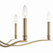 Kichler 52695CPZ Six Light Chandelier, Champagne Bronze (6)