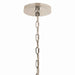 Kichler 52695PN Six Light Chandelier, Polished Nickel (3)