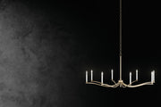 Kichler 52696CPZ Six Light Chandelier, Champagne Bronze (6)