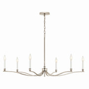 Kichler 52696PN Six Light Chandelier, Polished Nickel (5)